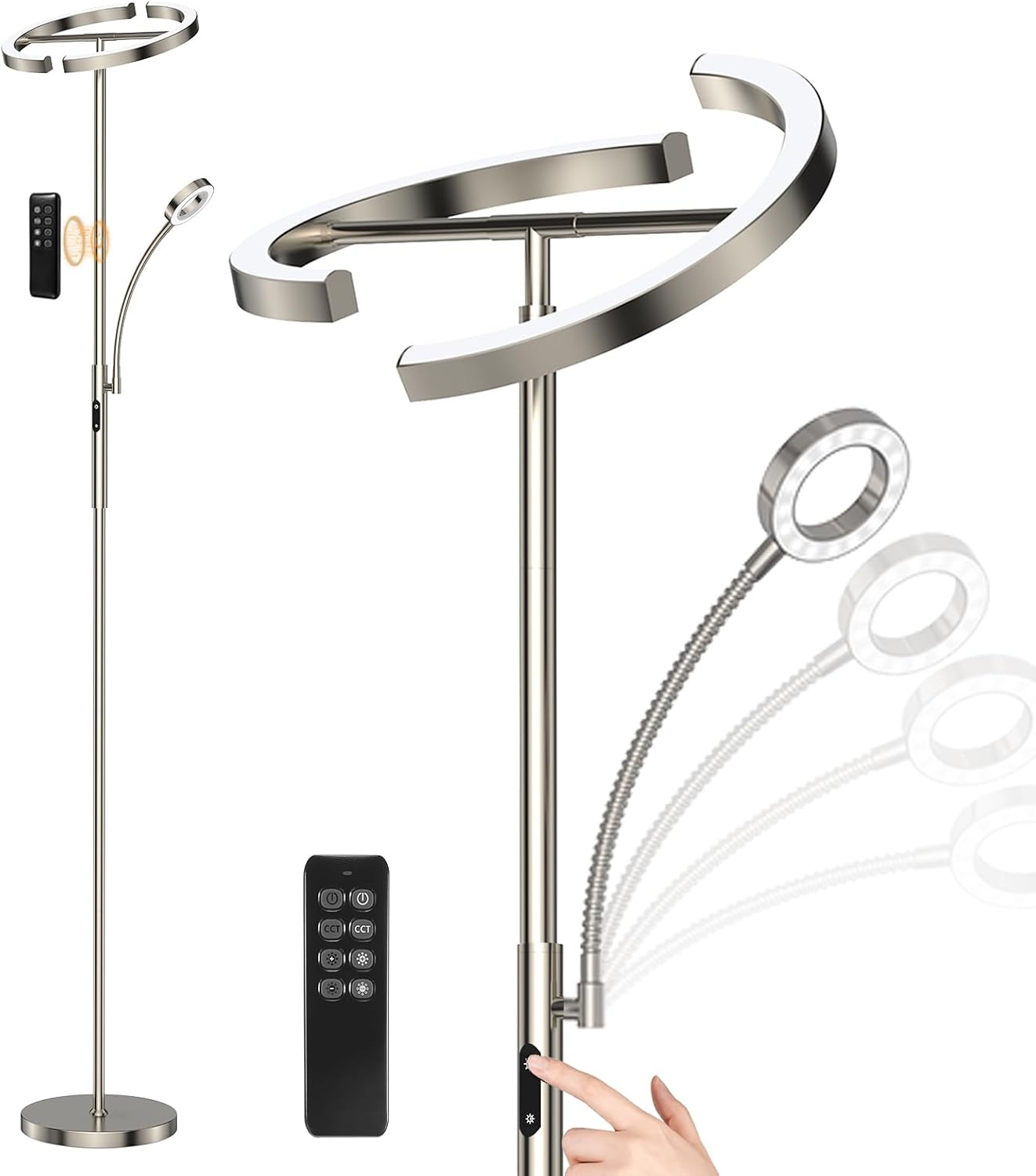 ANTENLICHT KAKA Vloerlamp - 34% Korting