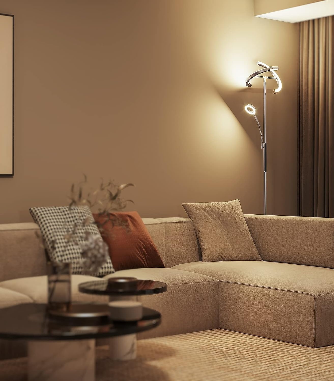 ANTENLICHT KAKA Vloerlamp - 34% Korting