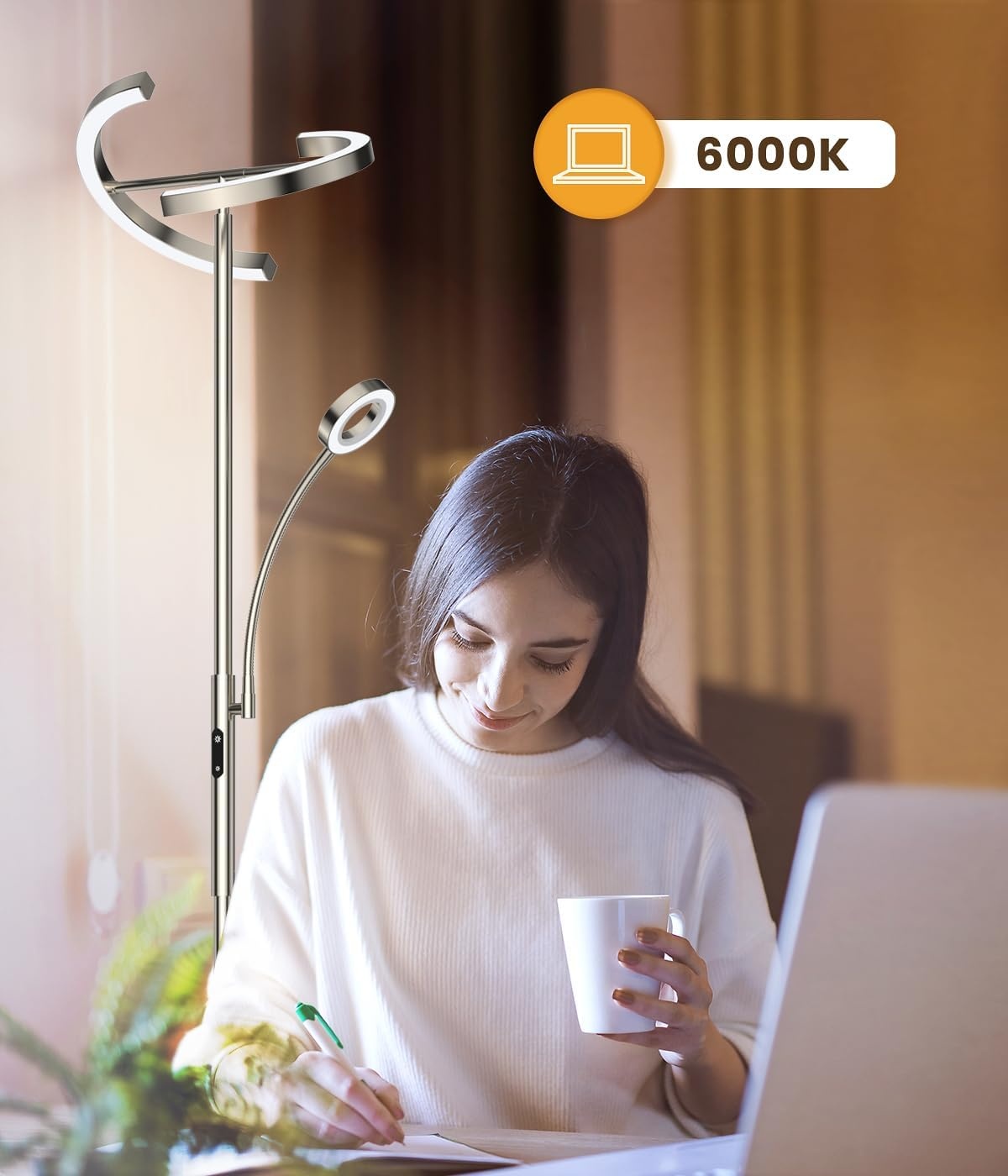 ANTENLICHT KAKA Vloerlamp - 34% Korting