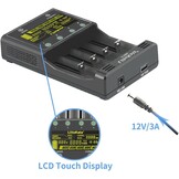 Acculader Lii-500S: Universeel Laden (AA, AAA, 18650, 21700) - 60% Korting!