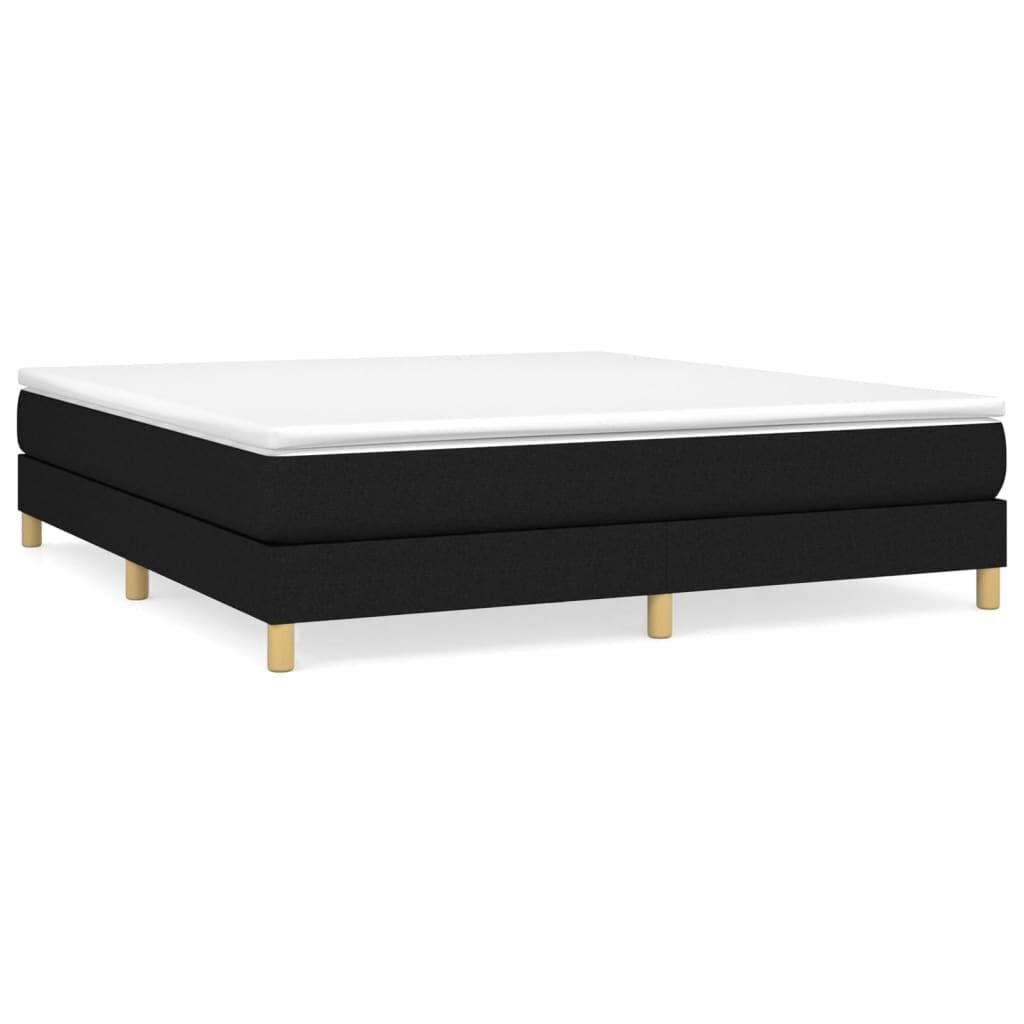 Zwart Stoffen Bedframe 160x200 cm - 34% Korting