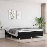 Zwart Stoffen Bedframe 160x200 cm - 34% Korting