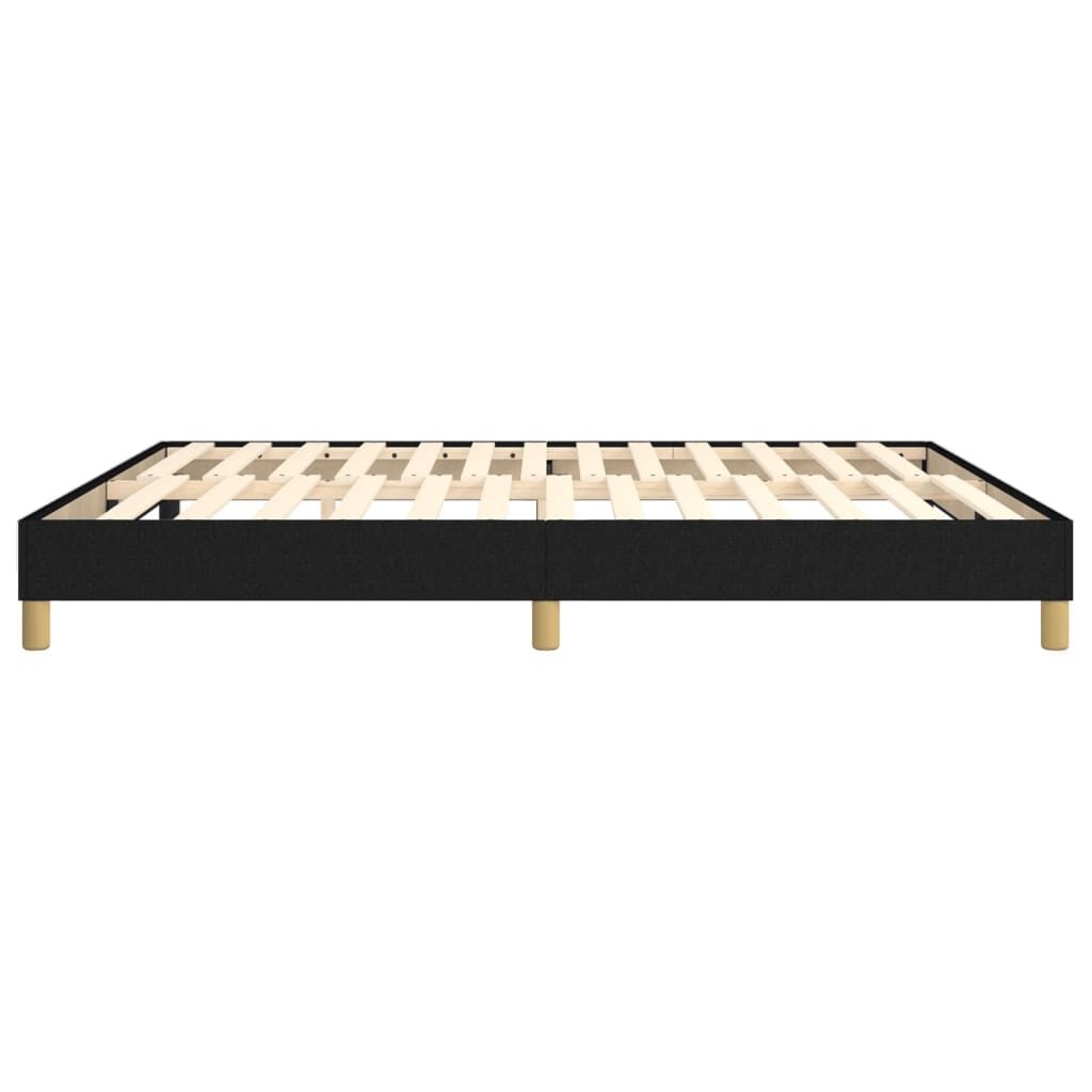 Zwart Stoffen Bedframe 160x200 cm - 34% Korting