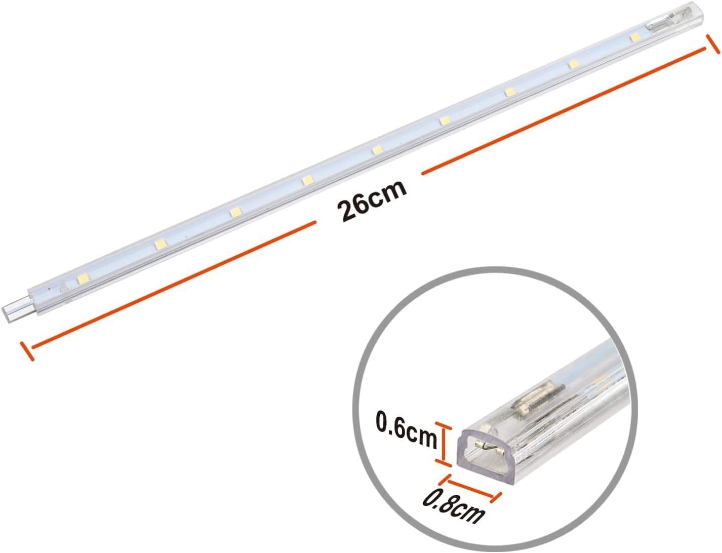 LED Onderbouwlamp 8W Koud Wit - Uitbreidbaar met Korting!