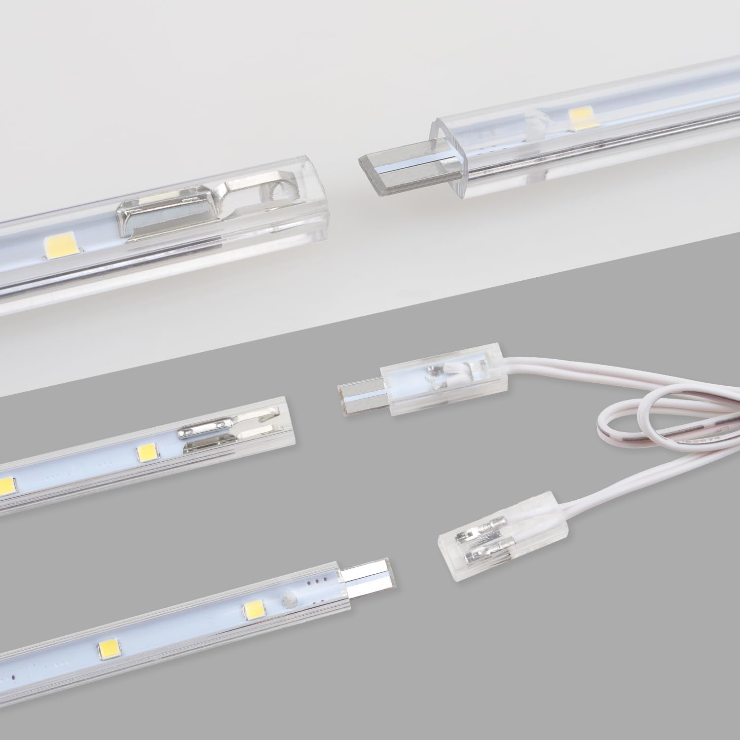 LED Onderbouwlamp 8W Koud Wit - Uitbreidbaar met Korting!