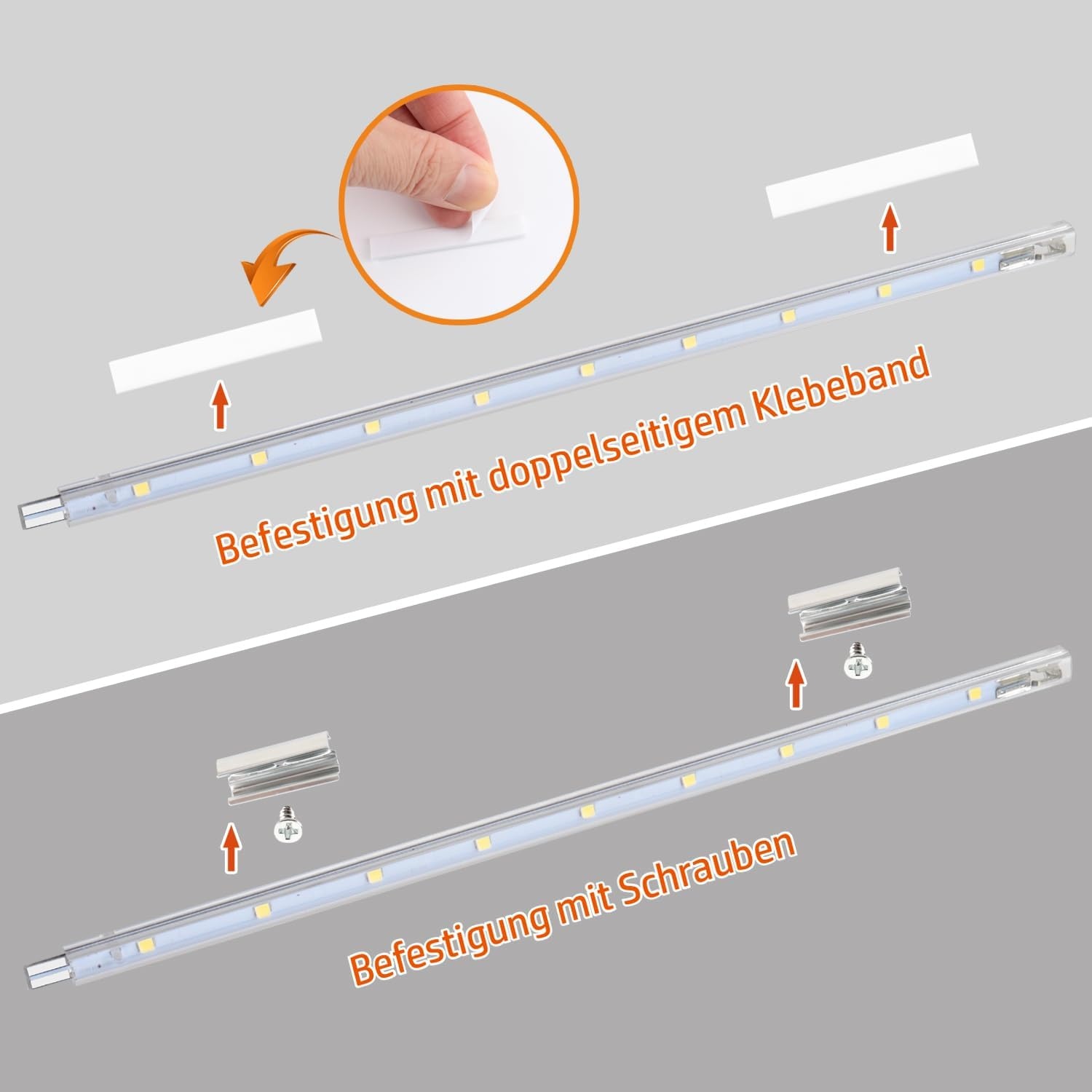 LED Onderbouwlamp 8W Koud Wit - Uitbreidbaar met Korting!