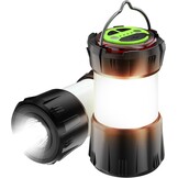LED Campinglamp met 8 Lichtmodi | USB Oplaadbaar | 55% Korting