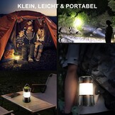 LED Campinglamp met 8 Lichtmodi | USB Oplaadbaar | 55% Korting