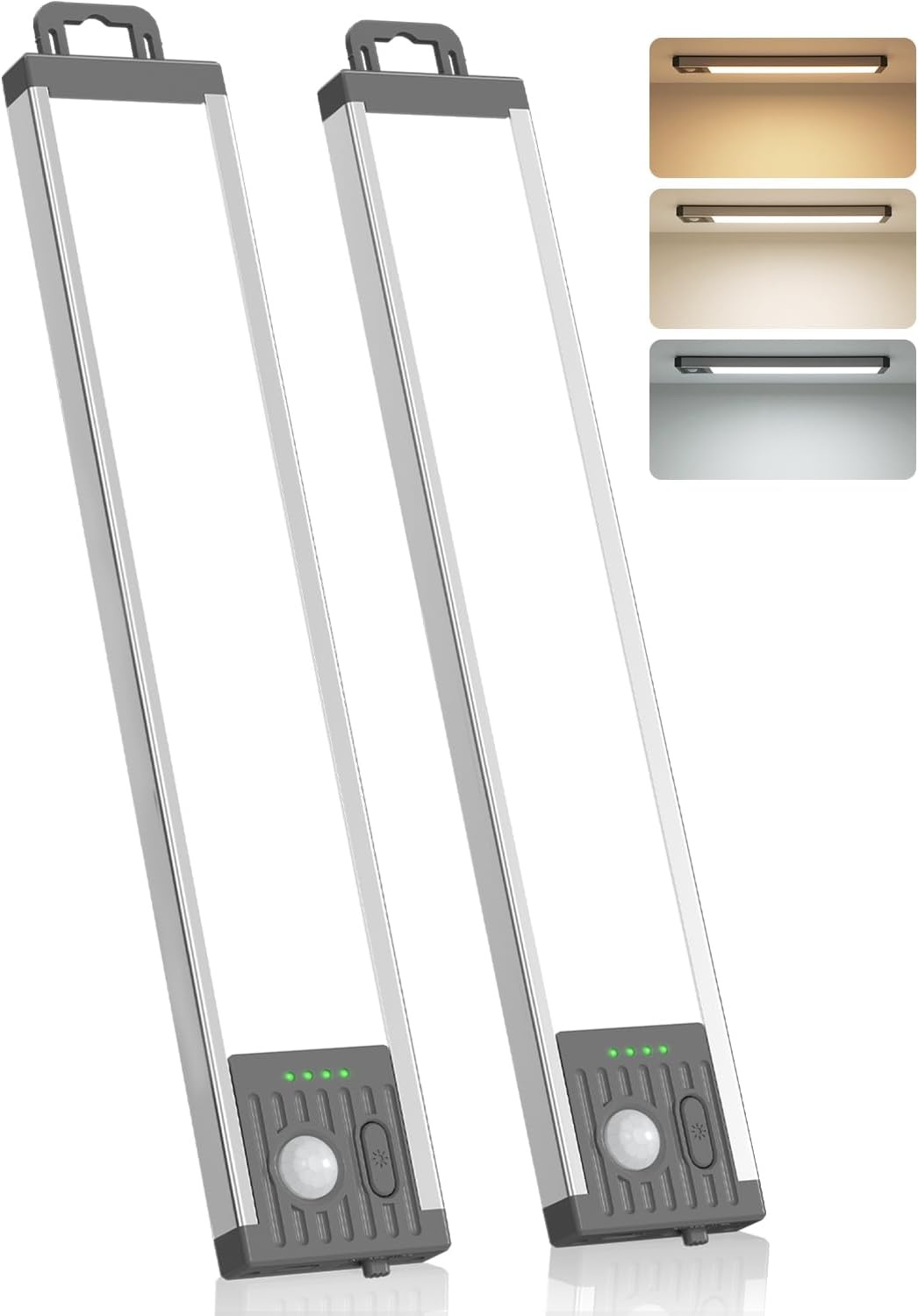 GOODEA Draadloze Kastlampen (2 st.) met Bewegingssensor - 27% Korting