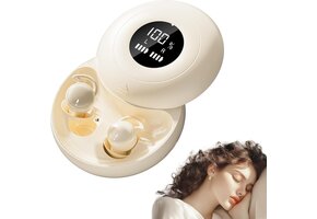 Mini Slaaphoofdtelefoon Beige | Bluetooth 6.0 | Korting!
