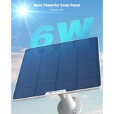 COCOCAM 4G LTE Beveiligingscamera Wit - 2K Draadloos Zonne-energie (34% Korting)