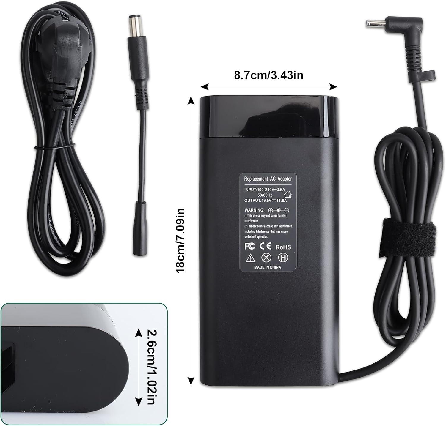 230W Laptoplader voor HP Omen & Victus - 34% Korting
