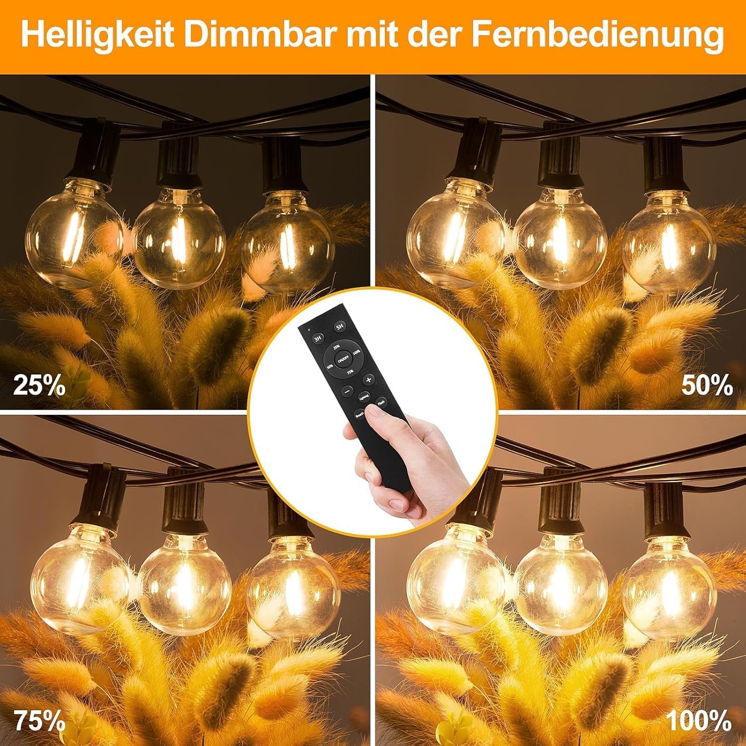 Sfeervol LED Lichtsnoer 60m Warm Wit - 34% Korting