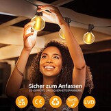 Sfeervol LED Lichtsnoer 60m Warm Wit - 34% Korting
