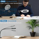 Cadrim LED Vergrootglas met Standaard - 10x Vergroting (33% Korting)