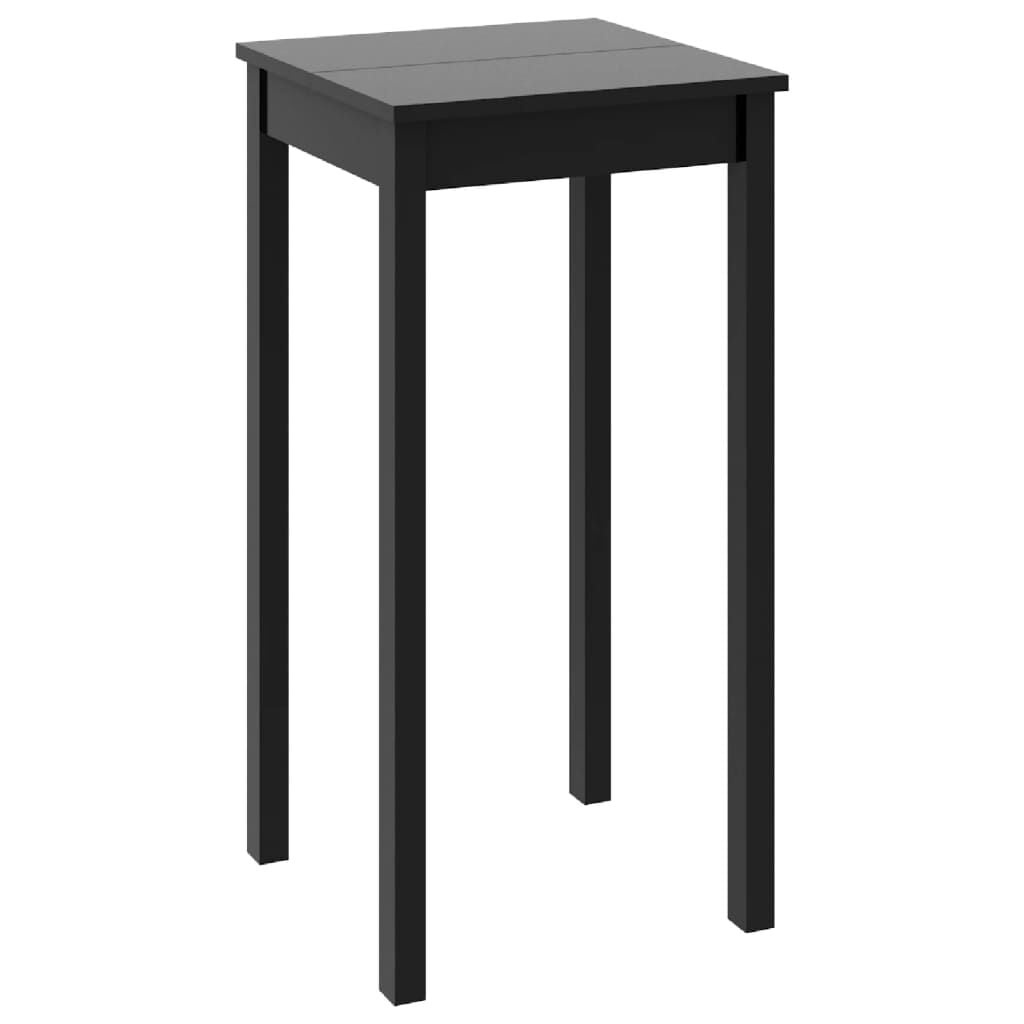 Zwarte Bartafel MDF - 55x55x107 cm (34% Korting)