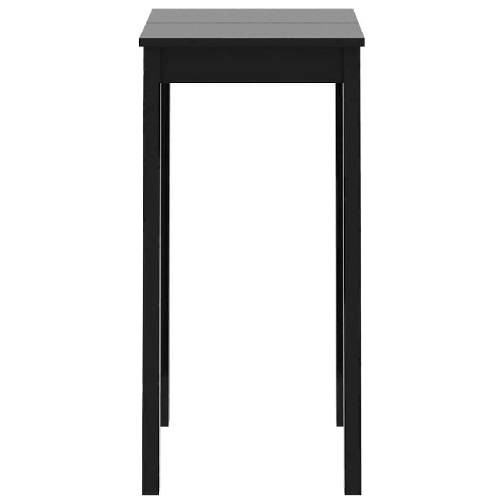 Zwarte Bartafel MDF - 55x55x107 cm (34% Korting)