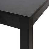 Zwarte Bartafel MDF - 55x55x107 cm (34% Korting)