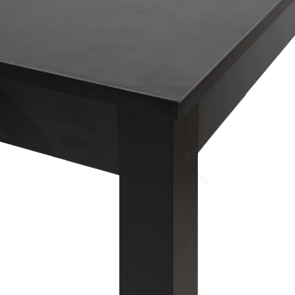 Zwarte Bartafel MDF - 55x55x107 cm (34% Korting)