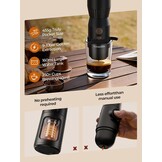 Draagbare Handheld Espressomachine met 2300mAh Batterij - 34% Korting