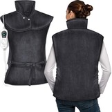 Elektrisch Warmtekussen Wijnrood - 60x85 cm - 3 standen - 33% Korting