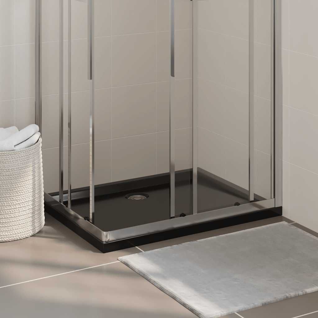 Douchebak Rechthoekig 70x90cm ABS Zwart - 34% Korting!