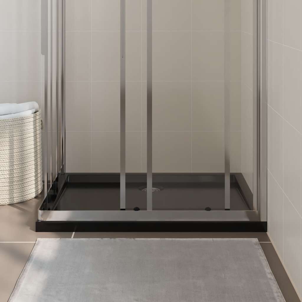 Douchebak Rechthoekig 70x90cm ABS Zwart - 34% Korting!