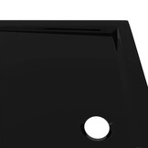 Douchebak Rechthoekig 70x90cm ABS Zwart - 34% Korting!