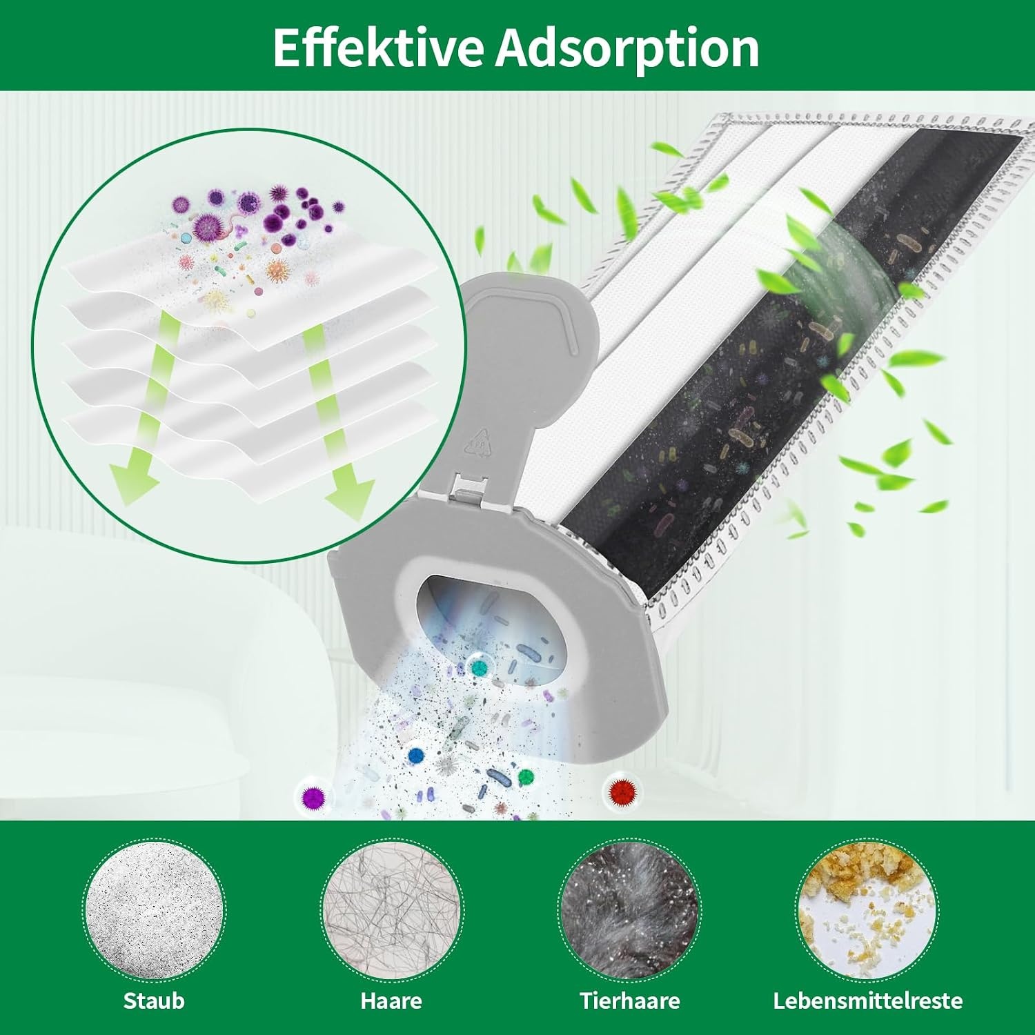 12 Stofzuigerzakken & 2 Filters voor Vorwerk Kobold VK7 FP7 - 33% Korting