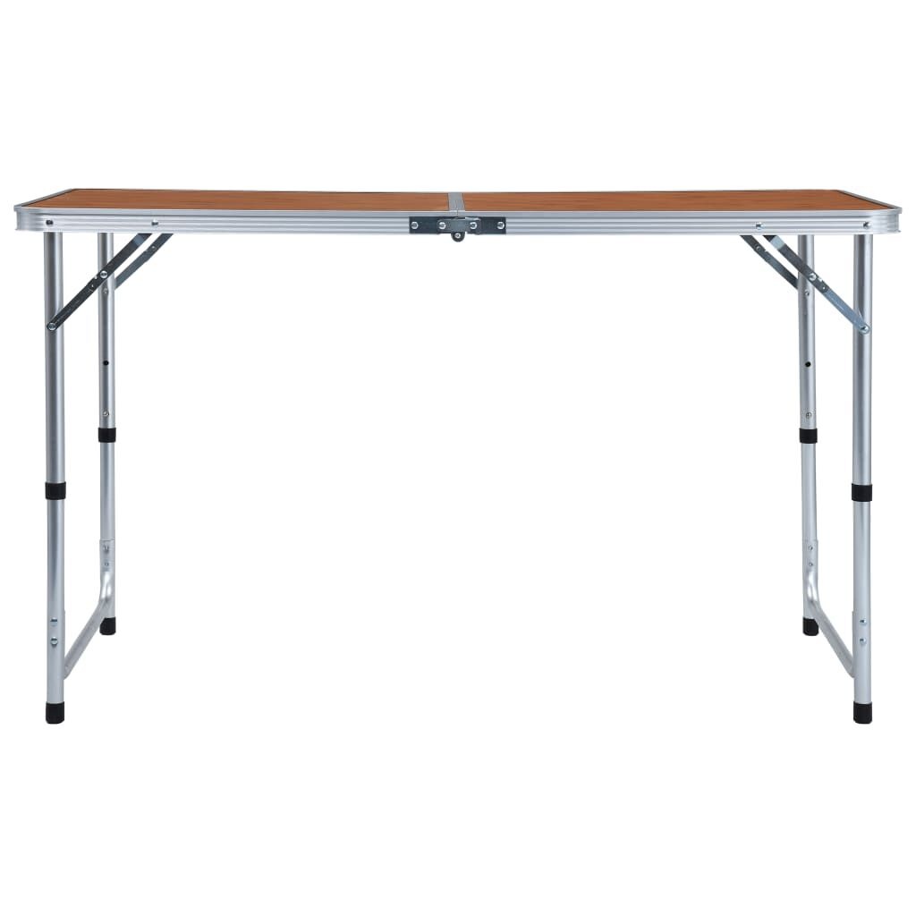 Campingtafel Aluminium Inklapbaar 120x60 cm | 34% Korting