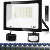 100W LED Buitenlamp met Bewegingsmelder & Afstandsbediening - 34% Korting