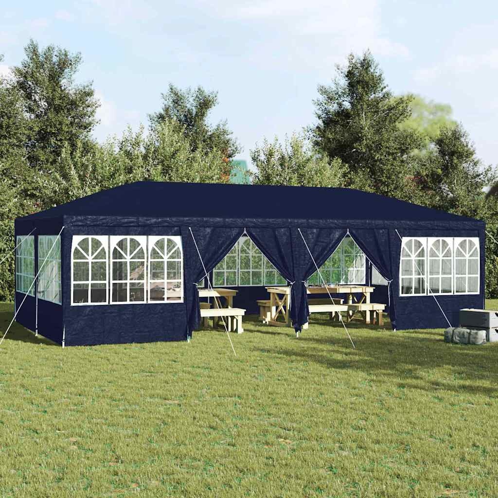 Partytent Blauw/Wit 800x400cm - 35% Korting
