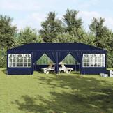 Partytent Blauw/Wit 800x400cm - 35% Korting