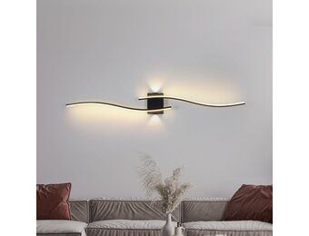 Zwarte LED Wandlamp 120cm - Modern & Sfeervol - 29% Korting