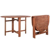 vidaXL Tuintafel Acaciahout 120x70x74 cm - 35% Korting