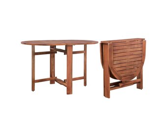 vidaXL Tuintafel Acaciahout 120x70x74 cm - 35% Korting