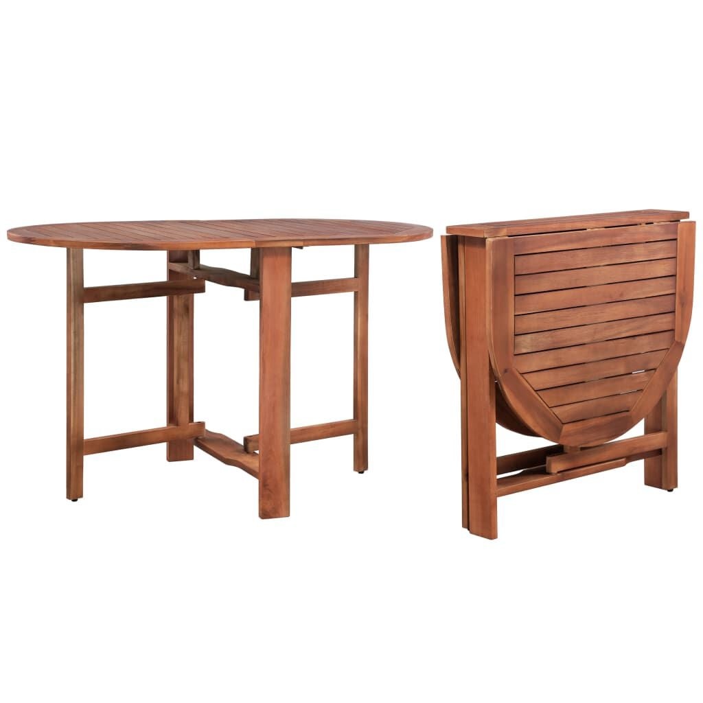 vidaXL Tuintafel Acaciahout 120x70x74 cm - 35% Korting
