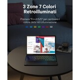 Bluetooth Toetsenbord voor Samsung Galaxy Tab S9 Plus met Touchpad & Kleurenverlichting - 59% Korting