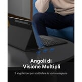 Toetsenbord voor Samsung Tab S9 Plus met Touchpad & Kleurenverlichting (59% Korting)