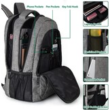 MATEIN Laptop Rugzak 15,6" Grijs - 28% Korting