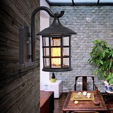 ZenithBeam Vintage Buitenlamp Wandlamp Zwart - 34% Korting
