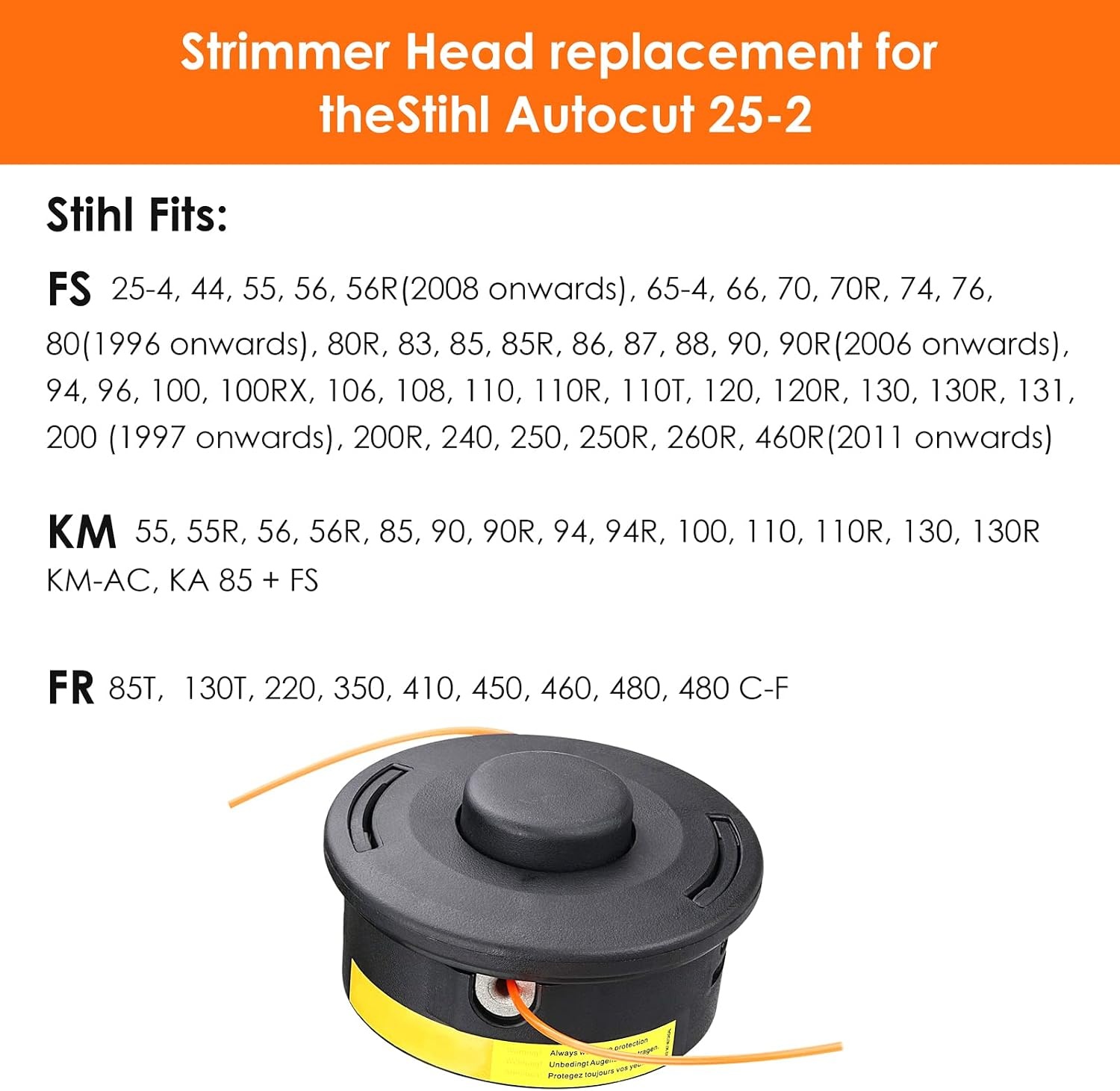 Grastrimmer Maaikop voor Stihl (2 stuks) - 54% Korting!