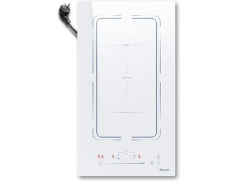 Disaenvir Inductiekookplaat 30 cm met 2 zones - Wit