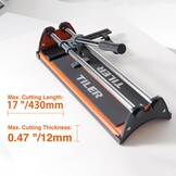 Handmatige Tegelsnijder 430mm - 29% Korting!