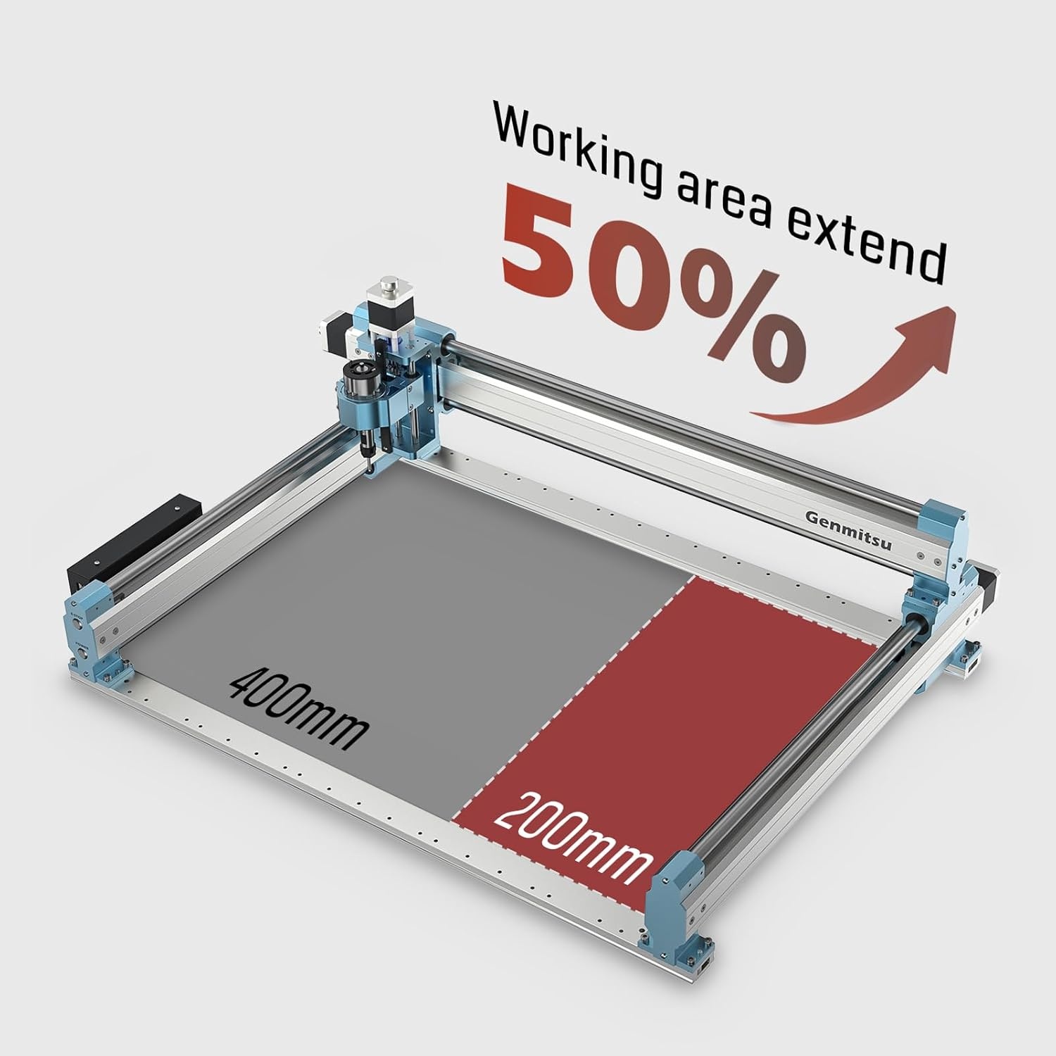Genmitsu X-as Uitbreidingsset 600x400mm voor 4040-PRO CNC - 61% Korting