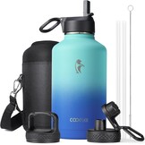 Thermosfles RVS 2L - 48u Koud/Warm - 3 Deksel - 33% Korting