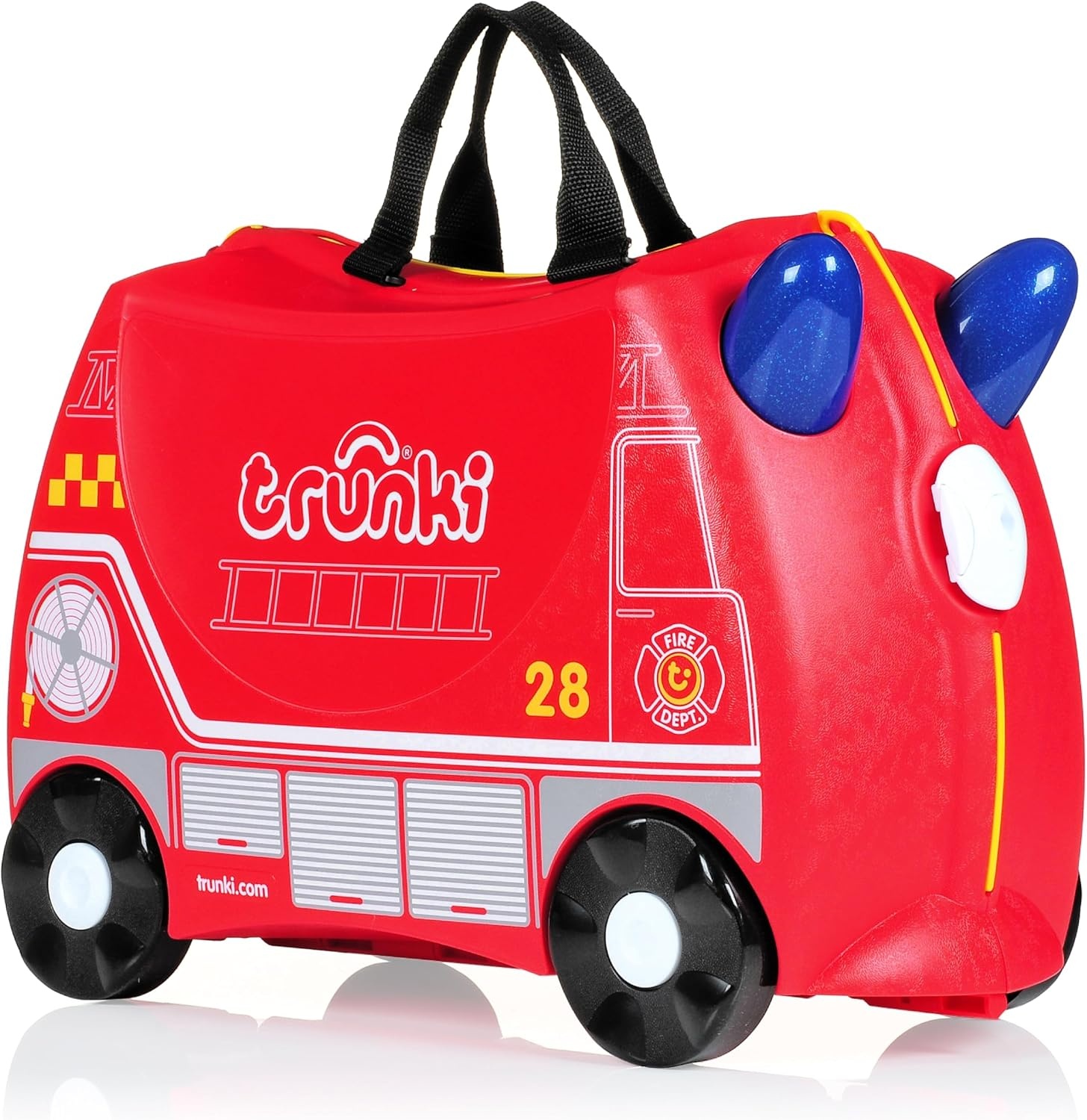 Kinder Reiskoffer Frank de Brandweerwagen Rood - 34% Korting!