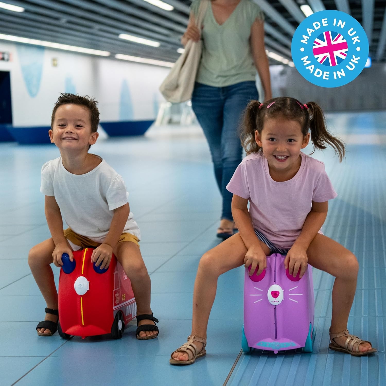 Kinder Reiskoffer Frank de Brandweerwagen Rood - 34% Korting!
