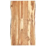 Massief Acaciahout Tafelblad 118x(50-60)cm - 35% Korting