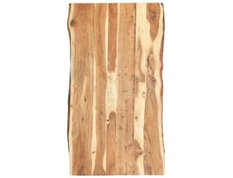 Massief Acaciahout Tafelblad 118x(50-60)cm - 35% Korting